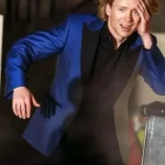 Clayface Tom Rhys Harries Blue Blazer walk