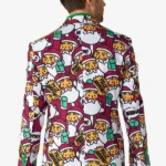 Cool Claus Men Blazer Back