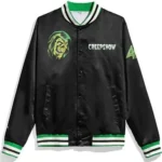 Creepshow Halloween Retro Satin Jacket front