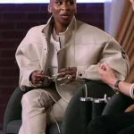 Cynthia Erivo Access Hollywood Leather Jacket