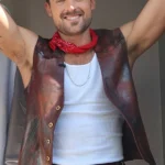 DWTS Dylan Efron Brown Vest