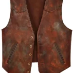 DWTS S33 Dylan Efron Brown Vest front