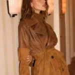 Eiza Gonzalez Fountain of Youth 2025 Leather Jacket