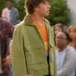 Electric Bloom 2025 Lucas Jasper Green Cotton Jacket