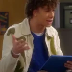 Electric Bloom Lucas Jasper Off-White Cotton Jacket