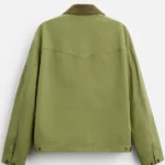 Electric Bloom Nathaniel Buescher Green Jacket Back