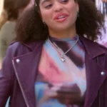 Electric Bloom Symera Jackson Leather Jacket