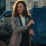 Ella McCay Emma Mackey Trench Coat