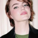 Emma Stone Bugonia Black Leather Jacket