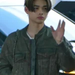 Enhypen Ni-ki Bomber Leather Jacket