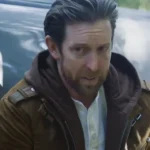Exit Protocol 2025 Sam Hayden Brown Suede Leather Jacket