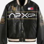 F1 Movie Racing Varsity Jacket black