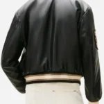F1 Movie Racing Varsity Jacket black back
