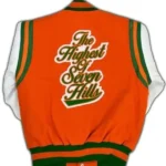 FAMU Letterman Jacket back
