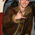 George Somner Afterburn 2025 Brown Leather Jacket front