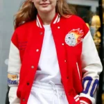 Gigi Hadid Meteor Shower Varsity Jacket
