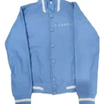 Givenchy Stars Cropped Varsity Jacket front