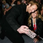 Glen Powell The Running Man Black Denim Jacket