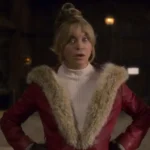 Goldie Hawn The Christmas Chronicles Shearling Coat