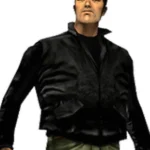 Grand Theft Auto Claude Bomber Leather Jacket