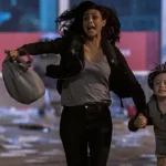 Greenland Migration 2025 Morena Baccarin Black Jacket