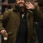 Greenland Migration Gerard Butler Green Jacket front