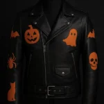 Halloween Black Varsity Jacket