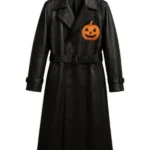 Halloween Jack-o’-lantern Pumpkin Trench Coat front