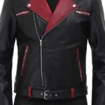 Halloween Kills Tommy Doyle Leather Jacket front