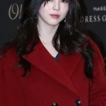 Han So-Hee Red Trench Coat