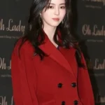 Han So-Hee Red Trench Coat