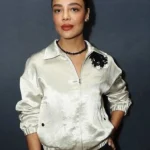 Hedda BAFTA Screening Tessa Thompson Jacket front