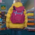 Helena Zengel The Legend of Ochi 2025 Yellow Jacket back