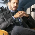 High Potential S02 Daniel Sunjata Black Leather Jacket