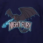 How to Train Your Dragon Night Fury Racing Jacket back logo