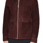 Hudson and Rex S08 Justin Kelly Suede Leather Jacket