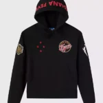 Indiana Fever OVO x WNBA 2025 Black Hoodie front