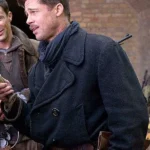 Inglourious Basterds Brad Pitt Wool Pea-Coat