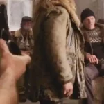 Jason Momoa Justice League Fur Shawl Collar Leather Jacket