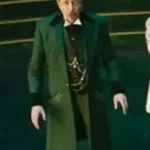 Jeff Goldblum Wicked Green Coat front