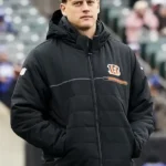 Joe Burrow Cincinnati Bengals Black Jacket front