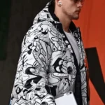 Joe Burrow Goofy Print Puffer Jacket side