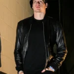 Joe Burrow Pre Game Leather Bomber Jacket