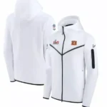 Joe Burrow Super Bowl LVI White Hooded Jacket preview