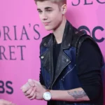 Justin Bieber Blue and Black Vest