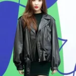 K-pop Sunmi Black Jacket