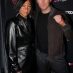 Kali Reis Comic Con 2025 Black Leather Blazer