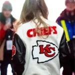 Kansas City Taylor Swift Varsity Jacket back