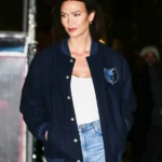 Karlie Kloss Blue Bomber Jacket