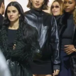 Kendall Jenner Bomber Leather Jacket